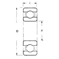 المحامل 6914 FBJ