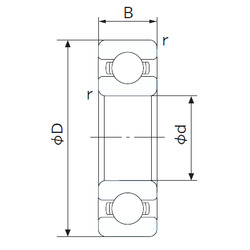 المحامل 6810 NACHI