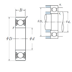 المحامل 6907VV NSK