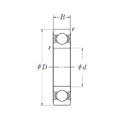 المحامل 6907L11-H-20DDU NSK