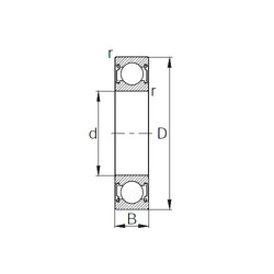 المحامل BR5595 KBC