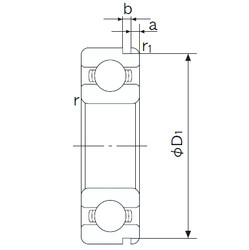 المحامل 6910N NACHI