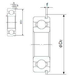 المحامل 6804NR NACHI