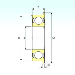 المحامل F693ZZ ISB