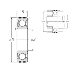 المحامل EC-6308ZZ NTN