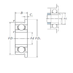 المحامل F635 NSK