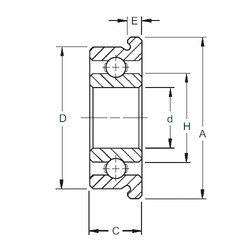 المحامل F33K5 Timken