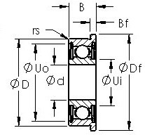 المحامل F605HZZ AST