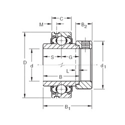 المحامل G1108KLL Timken