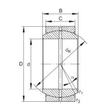 FAG Radial spherical plain bearings - GE45-DO