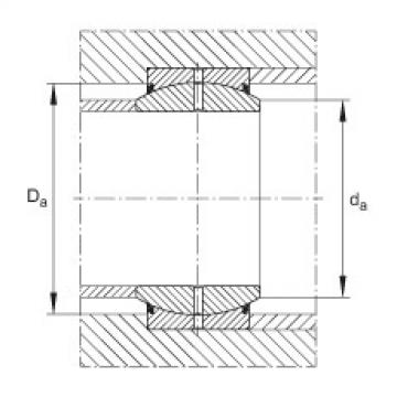 FAG Radial spherical plain bearings - GE45-DO