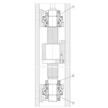 FAG Angular contact ball bearing units - DKLFA40140-2RS