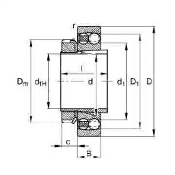 1212-K-TVH-C3 + H212 FAG تحمل