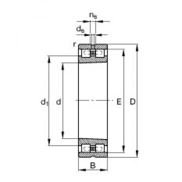 FAG محامل أسطوانية - NN3008-AS-K-M-SP