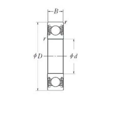 المحامل B17-126DDW NSK