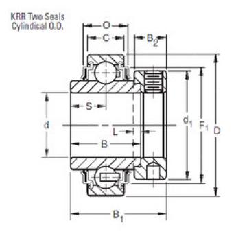 المحامل E25KRR Timken