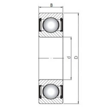 المحامل 6408 ZZ ISO