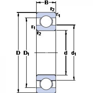 المحامل 6409 SKF