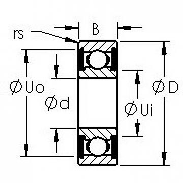 المحامل 637H-2RS AST