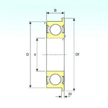 المحامل FR1-5ZZ ISB