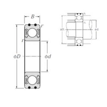 المحامل AC-6006LLB NTN