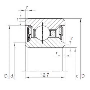 المحامل CSCU 050.2RS INA