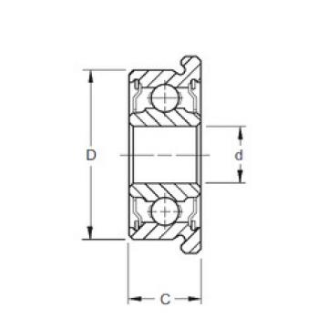 المحامل F61702-2RS ZEN