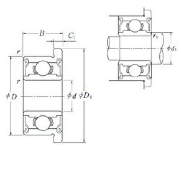 المحامل F606DD NSK