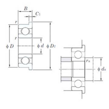 المحامل F68/1,5 KOYO