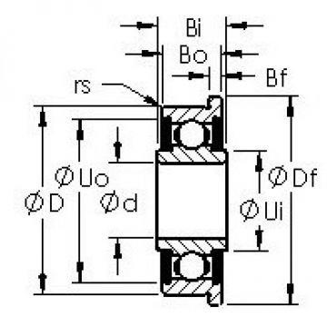 المحامل FRW2-2RS AST