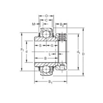 المحامل GN110KRRB Timken