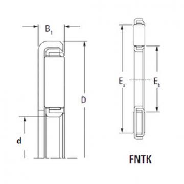 المحامل FNTK-1228 Timken
