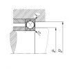 FAG أربعة محامل الاتصال نقطة - QJ312-XL-MPA #2 small image