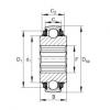 FAG Self-aligning deep groove ball bearings - SK104-207-KTT-B-L402/70