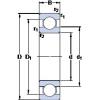 المحامل BB1-8001 SKF