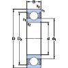 المحامل D/W R12-2RZ SKF #1 small image