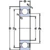 المحامل D/W ER1634-2ZS SKF #1 small image