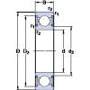 المحامل D/W R4A-2RS1 SKF