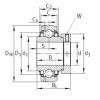 المحامل GE50-KRR-B-FA164 INA