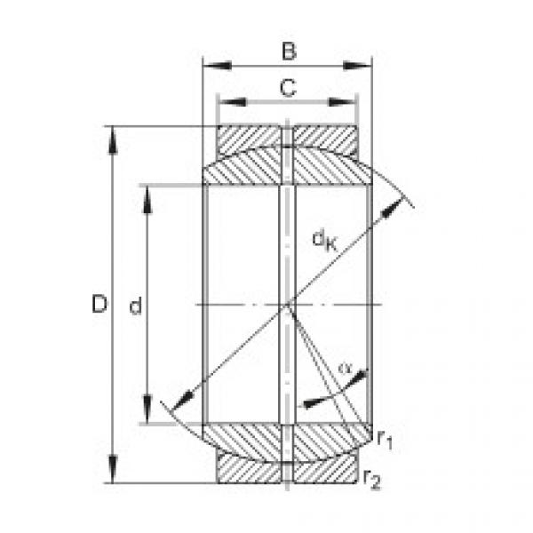 FAG Radial spherical plain bearings - GE45-DO #1 image