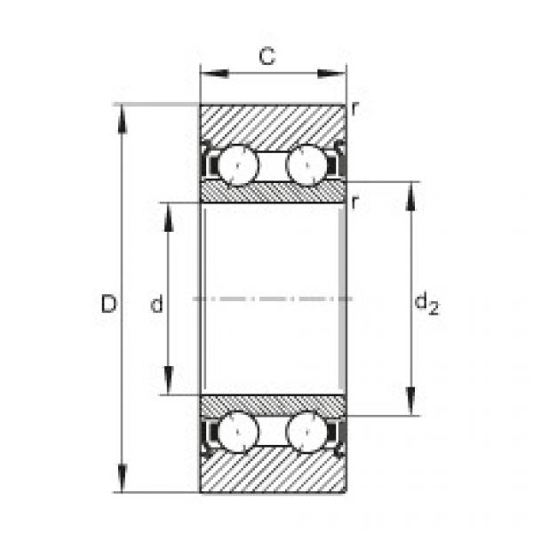 FAG بكرات الجنزير - LR5208-X-2Z-TVH-XL #1 image