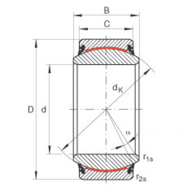 FAG Radial spherical plain bearings - GE60-UK-2RS #1 image