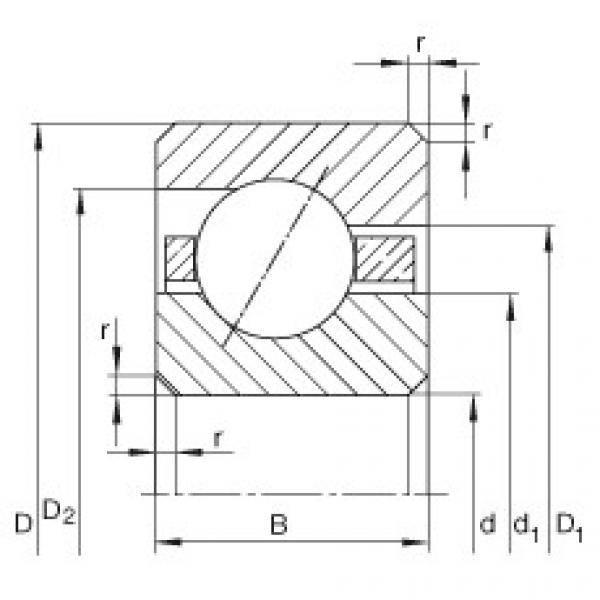 المحامل CSED060 INA #1 image