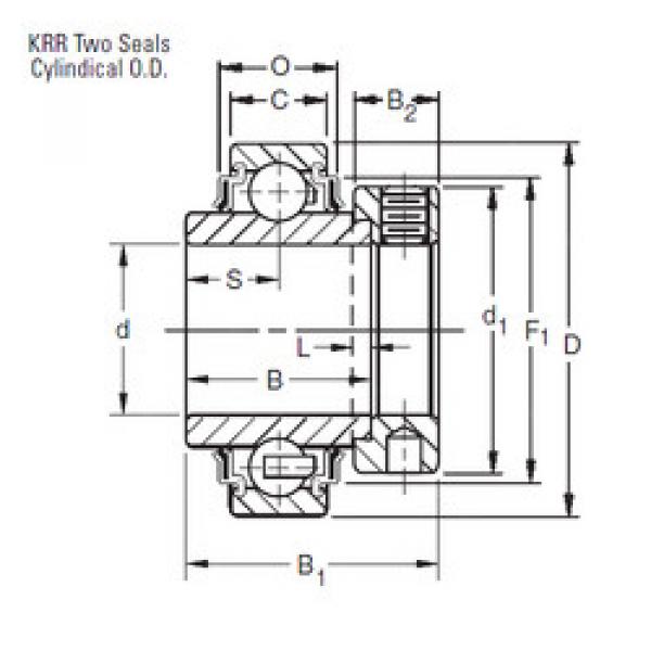 المحامل E25KRR Timken #1 image