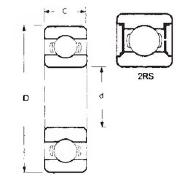 المحامل 6700-2RS FBJ #1 image