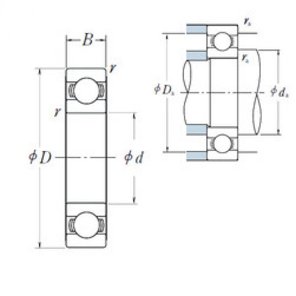 المحامل 68/800 NSK #1 image