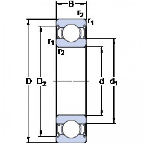 المحامل E2.626-2Z SKF #1 image