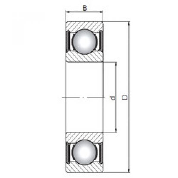 المحامل 63801-2RS CX #1 image