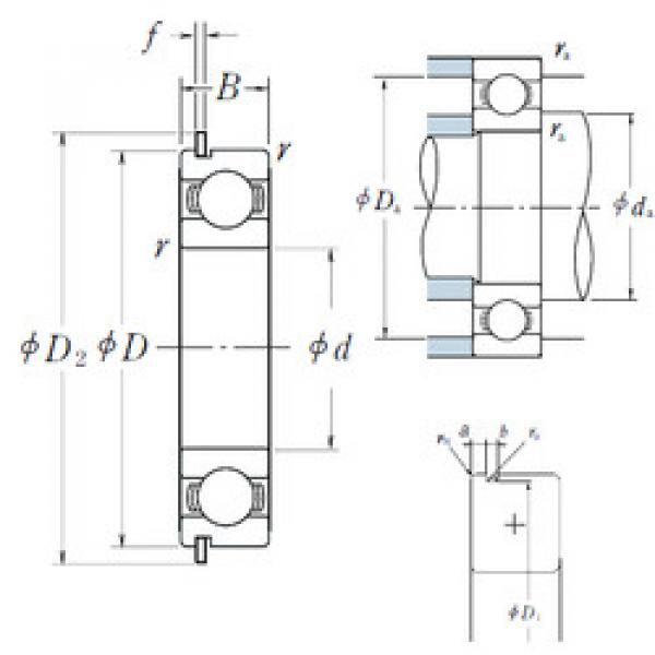 المحامل 6812NR NSK #1 image