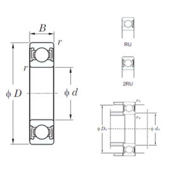 المحامل 6810-2RU KOYO #1 image